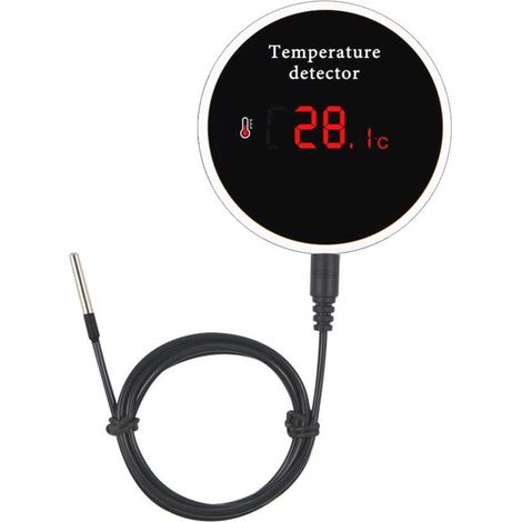 Sensore di temperatura WiFi intelligente con display digitale e funzione di allarme per congelatori e apparecchiature di refrigerazione