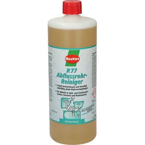 Nettoyant pour canalisations Sotin R 77 concentré bouteille 1 litre