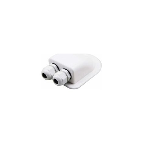 Prensaestopas de 2 vías para autocaravanas y caravanas – Resistente a los rayos UV y a la intemperie – Instalación de cable solar 9311343 mm - ble-1-Crezuo