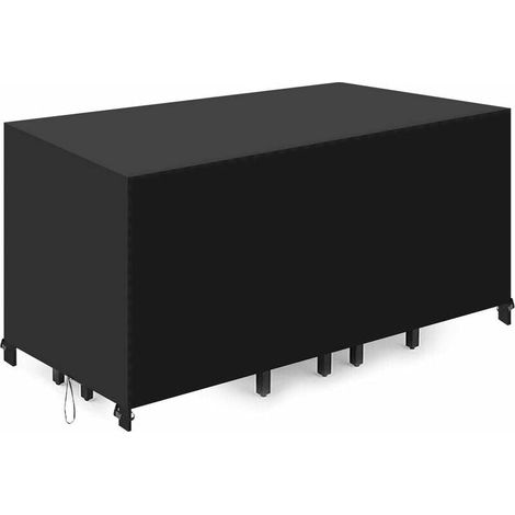 Funda protectora, tejido Oxford 420D, impermeable, resistente a los rayos UV, para muebles de jardín. (1/5)