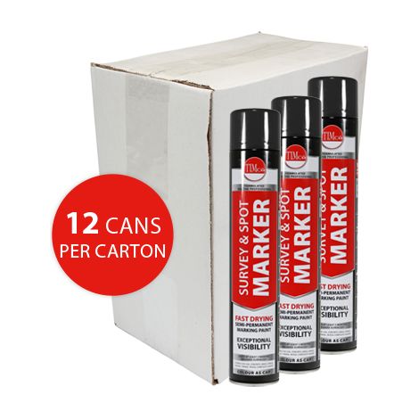 TIMCO Survey & Spot Marker Black - 750ml