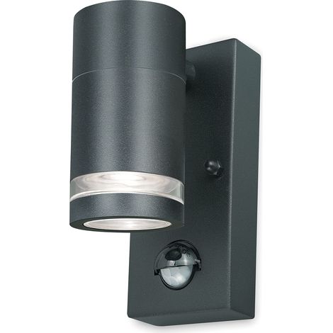Applique murale GU10 Single Direction avec PIR Anthracite (1/5)