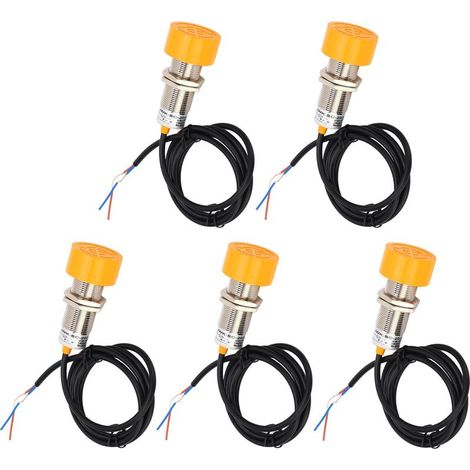 5er-Pack PNP-NO-20-mm-IP65-wasserdichte industrielle Näherungssensoren 90–250 V DC (1/5)