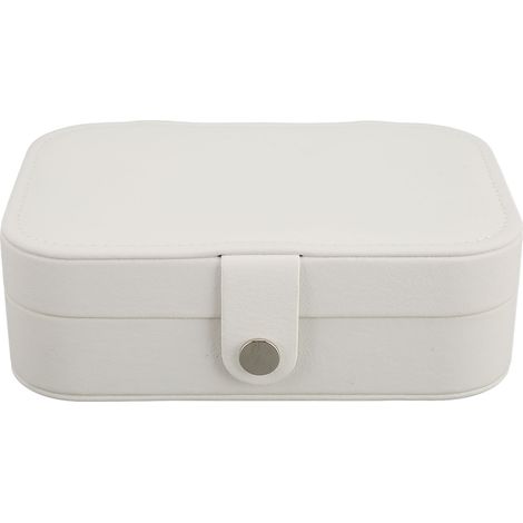 Boîte à Bijoux Voyage Grande Capacité - Coffret Organisateur pour Colliers, Bracelets et Boucles d'Oreilles Antipoussière (1/5)