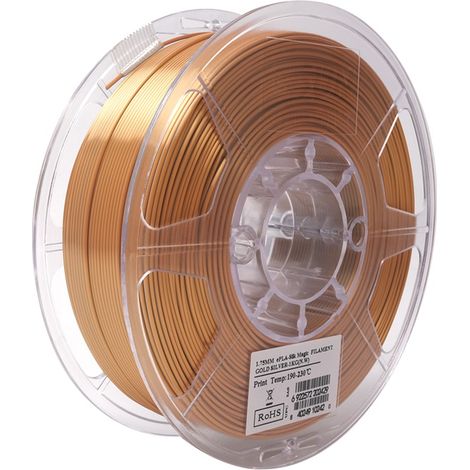 eSUN PLA-SilkMagic Filament, 1.75mm, 1000g eSUN PLA-Silk Magic Filament 1.75mm 1000g Gold-Silver