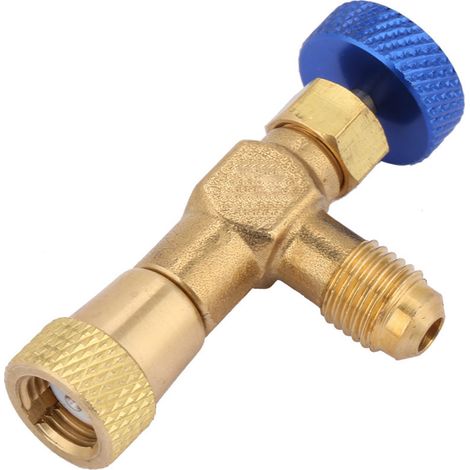 1/4'' Durchflussregelventil für Kältemittel-Befüllschlauch R22 Durchflussregelventil (1/5)