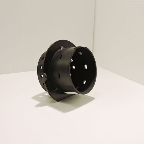 ANELLO BRACIERE CON TUBO E FONDO ANTRACITE PER EDDY (1/3)