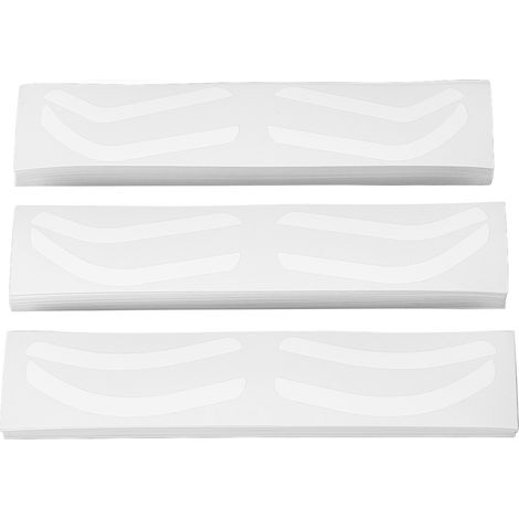 Lot de 150 pochoirs jetables de sourcils pour aérographe, gabarit de teinture, pour toutes formes de visage (1/5)