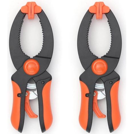 Pince bois 2 pièces 4" plastique, pour menuiserie et collage (1/5)