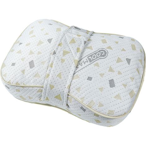 Coussin pour les genoux des personnes dormant sur le côté, avec sangle, pour la jambe et le genou, pour la récupération, la grossesse et le soutien lombaire (Jaune)-AquaForge (1/5)