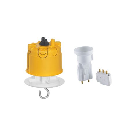 Legrand Batibox - Kit point de centre DCL+ Douille/Fiche SIB - Ru00e9f : 089337+11127 (1/3)