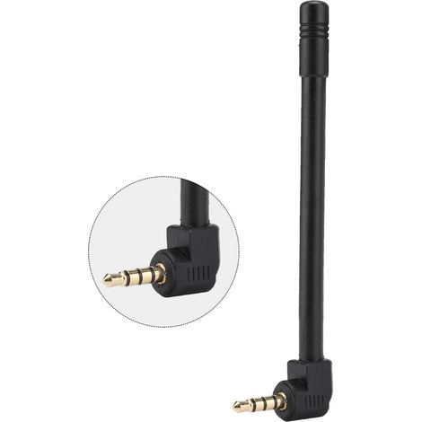 Haut-parleur FM portable avec antenne rétractable et connectivité 3.5mm pour usage nomade (1/5)