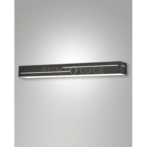 BANNY APPLIQUE ANTRACITE A LED 3000K - 24W - 2260 lm, 50,5cm IP20