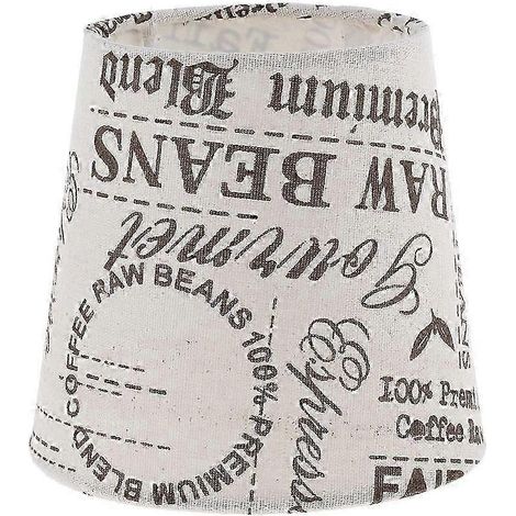 Lampenschirm aus Leinen, kleiner Lampenschirm für Tisch- und Stehlampen Typ 1-Type 3 (1/5)