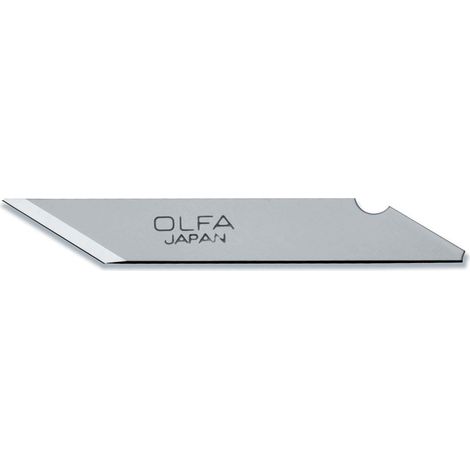 Lames de cutter OLFA 6 mm, acier de qualité supérieure, paquet de 25.