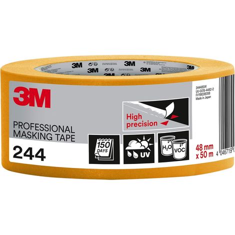 Scotch Super PT24448 - Nastro adesivo coprente per imbianchino, 48 mm x 50 m, qualità professionale, colore oro (1/2)