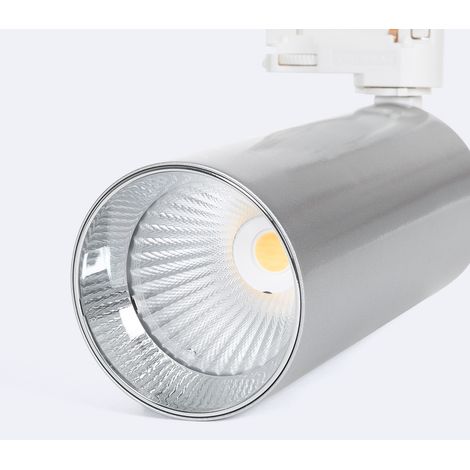 LED Strahler 3-Phasenstromschiene 30W CCT Wählbar Misoh 2700K - 4000K - 6000K 38º Weiß / Silber CCT (1/5)