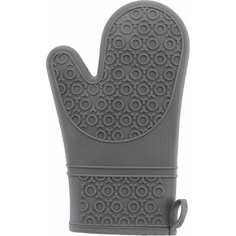 Gant de Cuisine en Silicone "Sylkki" 30cm Anthracite (1/2)