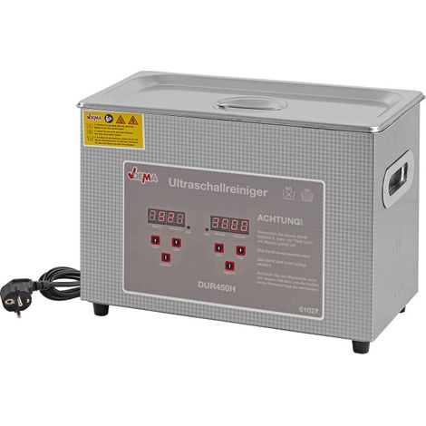 Nettoyeur ultrasons chauffant 4,5 L - DUR 450H