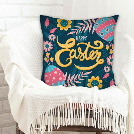 Housse de coussin pour décoration intérieure résistant au lavage pour canapé lit chaise décoratif de ferme la saint-valentin (1/5)