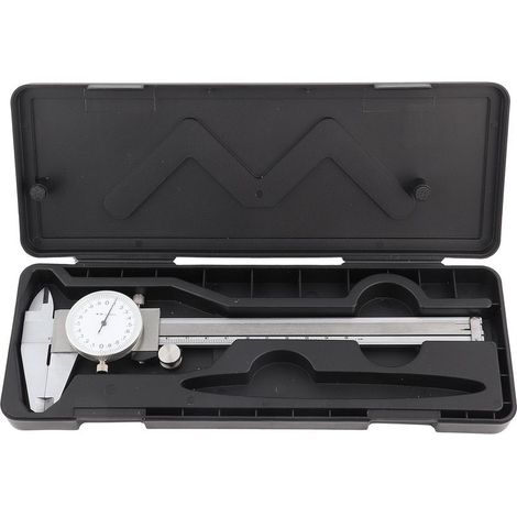 Pied à coulisse à cadran, pied à coulisse à haute dureté antirouille 0-150mm, pour instrument de mesure outils de bricolage matériel de mesure matériel de bricolage (1/5)