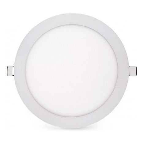 Pannello led rotondo slim 24w incasso faro bianco luce fredda naturale calda naturale 4500k (1/5)
