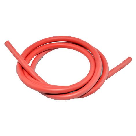 Cable de alta tensi贸n, silicona roja, 7 mm (1 m)