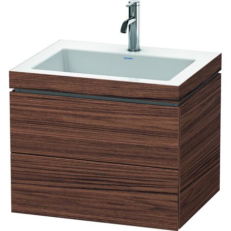 Duravit L-Cube conjunto encastrado a pared, 2 cajones, sin