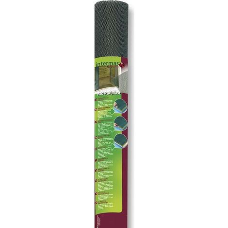 MALLA MOSQUITERA MOSQUIPLAST VERDE NORTENE 1.2X3 M