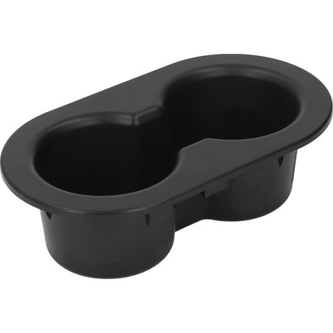 5HD65DX9AC, Portabevande per sedile posteriore in plastica ABS, doppio portabicchieri per sedile posteriore, inserto per interni auto.