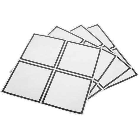 Lot de 4 Stickers Muraux Texturé Marbre Imperméable Autocollant Papier Peint Salle de Bain Chambre (1/5)