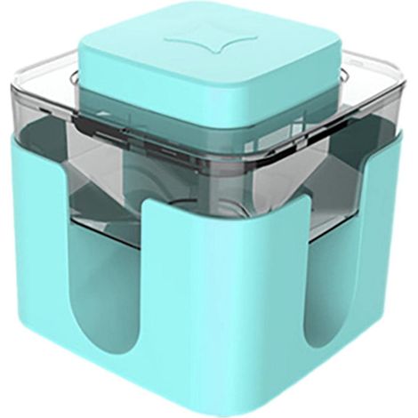 Filiyano-Gamelle pour chien, gamelle anti-glouton avec 4 patins antidérapants, distributeur de croquettes à pousser, jouet d'entraînement et de (1/5)