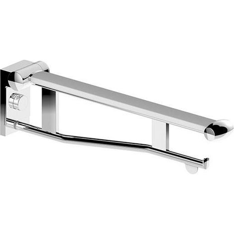 KEUCO PLAN Care barre d'appui rabattable amovible, 700mm,