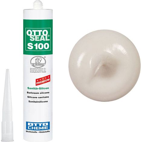 OTTOSEAL S100 Sanitär-Silicon 300 ml Pergamon C84