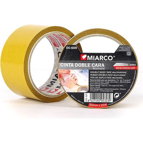 -CAHERSA- CINTA DOBLE CARA DC-600 ETI 50MM X 10M