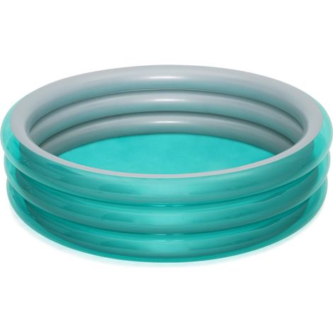 Piscina gonfiabile tonda 3 anelli grande metallica BestWay 51043