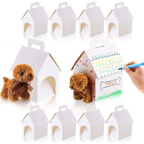 Boîte Cadeau en Forme de Maison à Faire Soi-Même pour Fêtes à Thème – Décoration DIY Créative pour Anniversaire, Noël et Mariage (1/5)