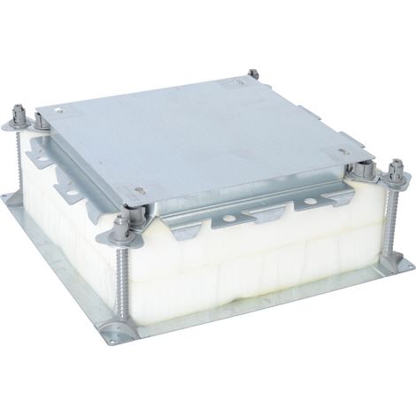 boîte encastrement universelle - réglable pour boîte de sol standard ou affleurante - legrand 088080