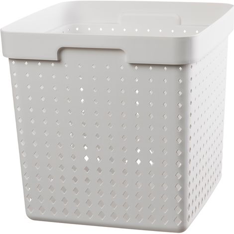 Cestino per piccoli oggetti SEOUL XL 21l bianco  6026