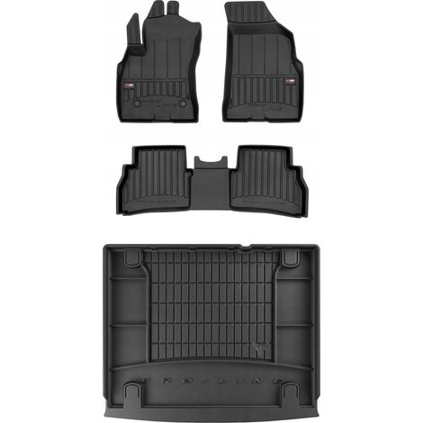 SET 3D Alfombrillas y alfombrillas Fiat Doblo 2 Familiar 2010-2020 (1/5)