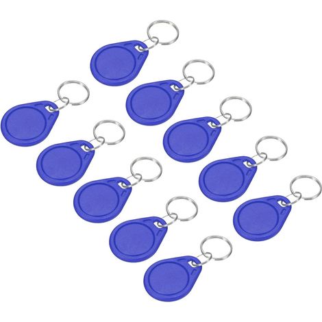 Lot de 20 porte-clés RFID sourcing map UID 13,56 MHz, carte à puce sans contact, jeton intelligent