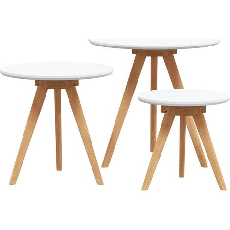 Table basse,Table d'appoint,Table de Salon Marron 50 x 50 x 46 cm Bois massif de noyer CFW44769 (1/5)