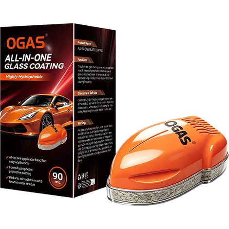 OGAS Selbstschmierende Glasbeschichtung, Produkte für die Beschichtung und Pflege von Windschutzscheiben, Autoglaspflege (1/5)