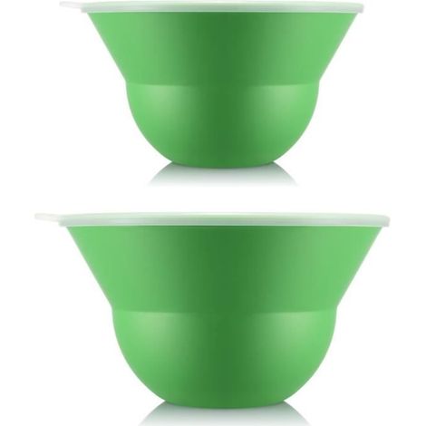 bodum Set aus farbigen Schalen grün 3L und 4,9L (1/2)