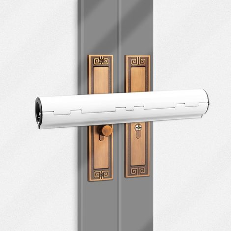 APEX Serrure de sécurité en alliage d'aluminium pour porte-fenêtre, compatible avec les tubes de 30 mm (sans alarme). (1/5)