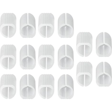 Lot de 16 protège-pieds chaise en forme U, coussinets arqués pour pied (1/5)