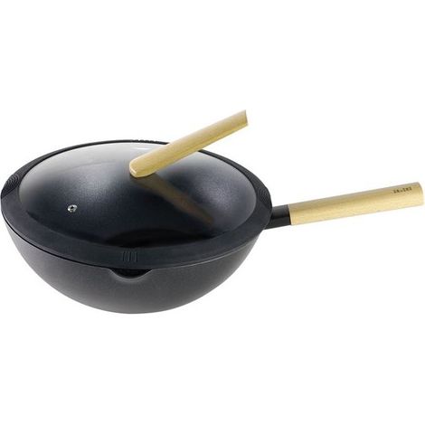 IBILI - WOK LUXE AVEC COUVERCLE 30 CM (1/5)