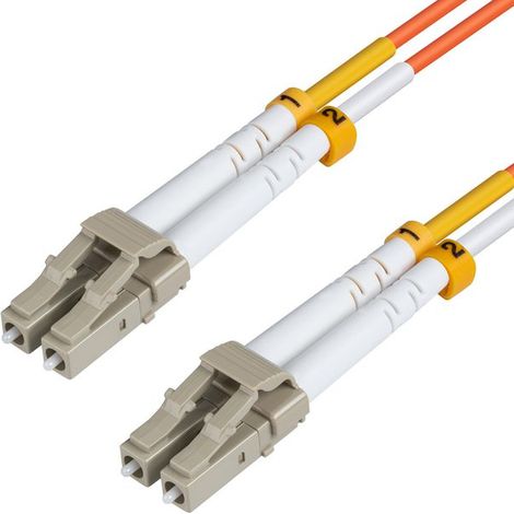 MicroConnect LC-LC Multimode-Glasfaser (1/2)