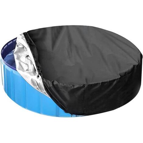 Runde Poolabdeckung 162 cm – Wasserdichtes 210D Oxford-Gewebe – Schutz vor Staub und Schmutz – Geeignet für alle Poolarten (1/5)