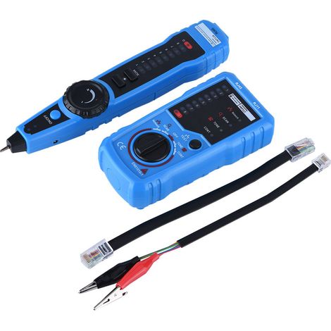Détecteur de câble téléphonique précis pour localiser les coupures RJ11 RJ45